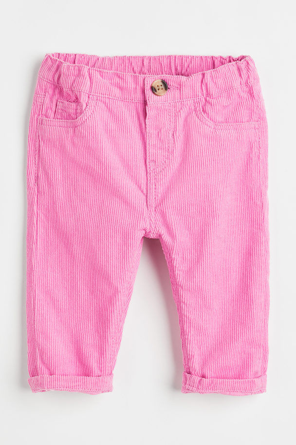 H&M Twill Trousers Pink