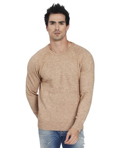 Round Neck Sweater With Raglan Sleeves