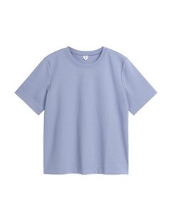 Heavyweight T-shirt Gråblå