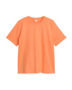 Schweres T-Shirt Orange