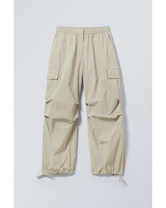 Nila Parachute Trousers Dusty Mole