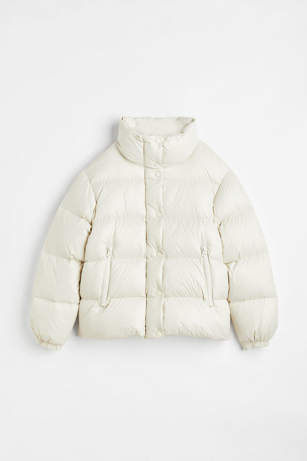 H&M Pufferjack Wit