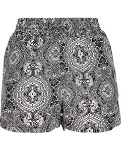 Damen Ladies AOP Viscose Resort Shorts