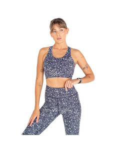 Dare 2b Womens/ladies Mantra Dotted Recycled Sports Bra
