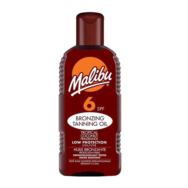 Malibu Malibu Bronzing Tanning Oil Spf6 200ml