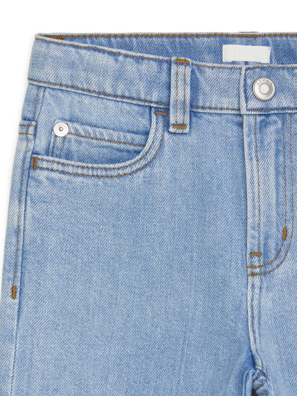 ARKET Wide Jeans Ljusblå