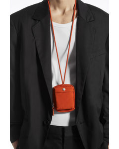 Crossbody-väska I Minimodell – Nylon Röd