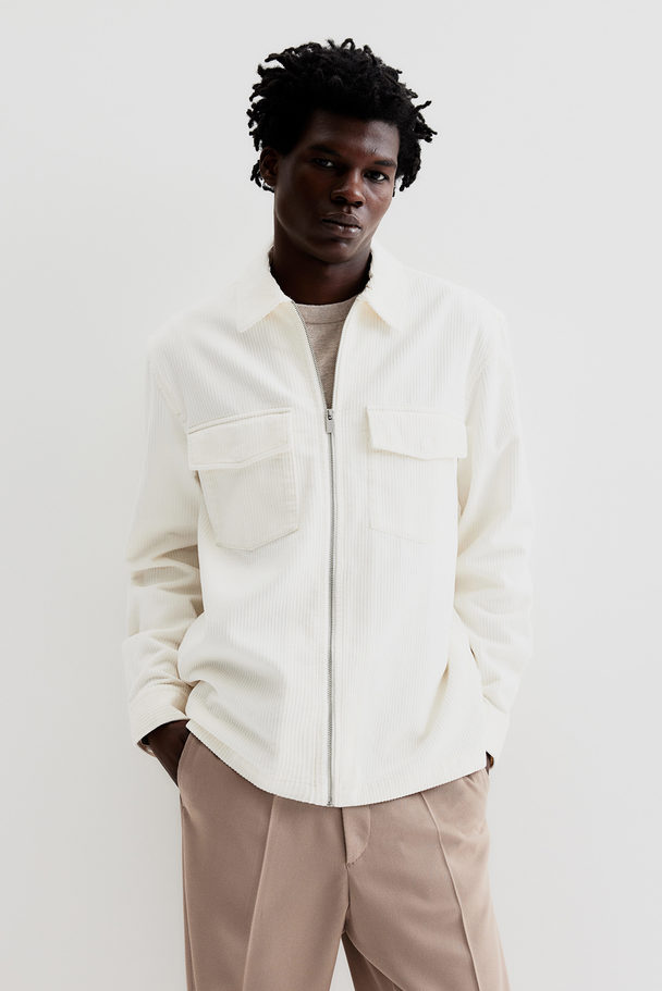 H&M Corduroy Overshirt - Regular Fit Roomwit