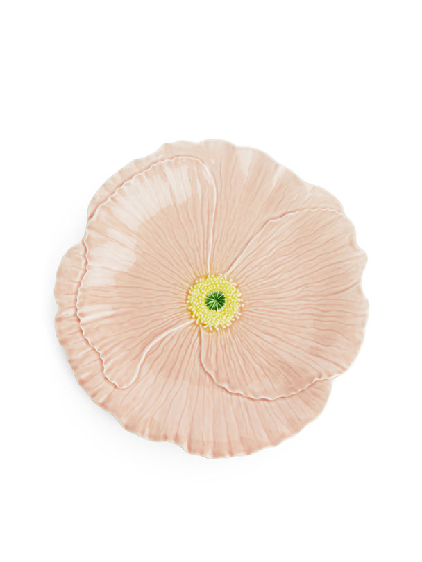 San Raphael San Raphael Wild Flower Plate 29 Cm Light Pink