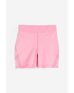 Drymove™ Mesh-detail Sports Hotpants Bubblegum Pink