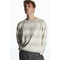 Relaxed-fit Striped Long-sleeved T-shirt Cream / Beige / Striped