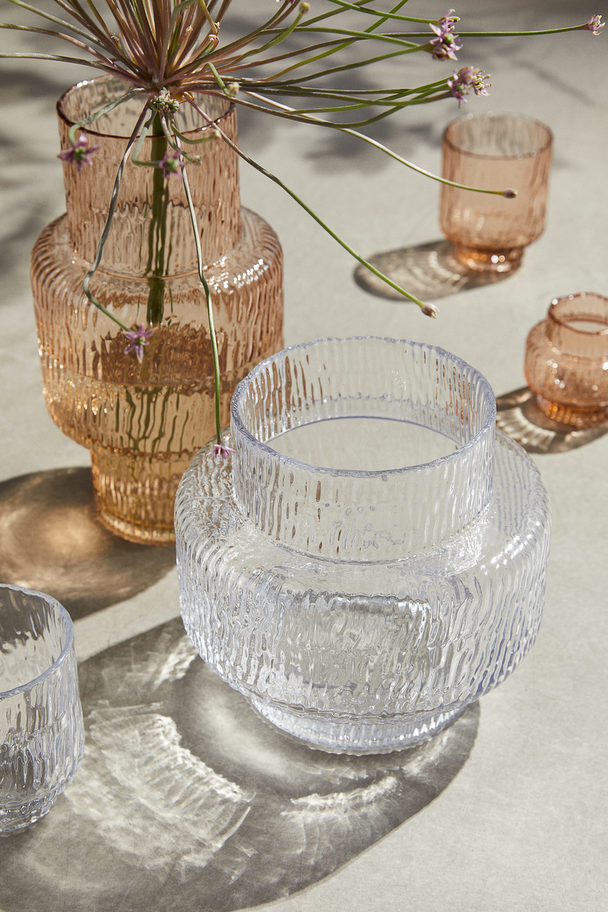 H&M HOME Glass Vase Transparent