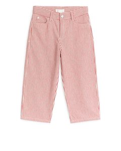 Five-pocket Trousers White/red