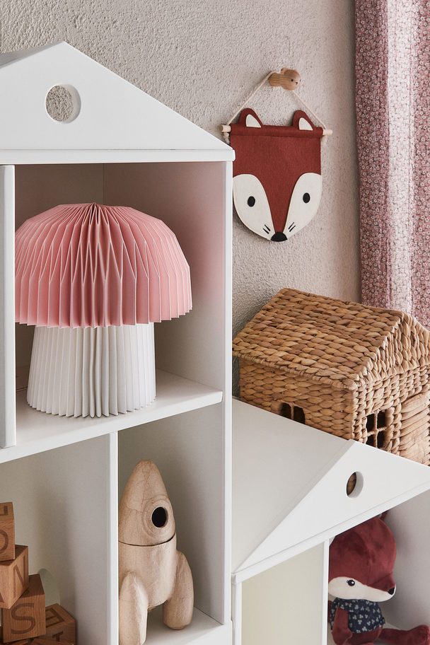 H&M HOME Pleated Paper Table Lamp Light Pink