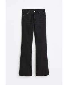 Bootcut High Jeans Schwarz