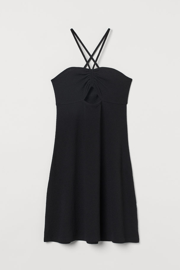 H&M Short Dress Black