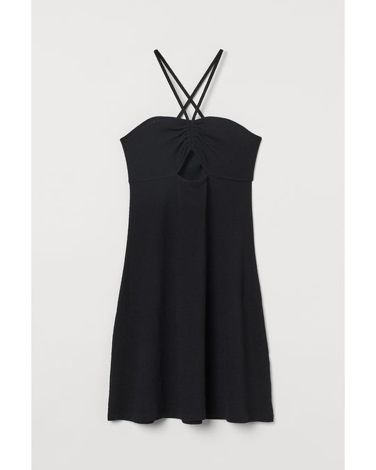 H&M Short Dress Black