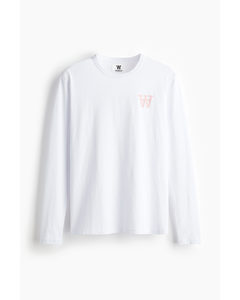 Mel Tirewall Ls T-shirt White
