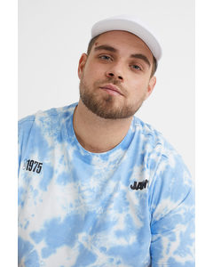 Relaxed Fit Printed T-shirt Light Blue/jaws
