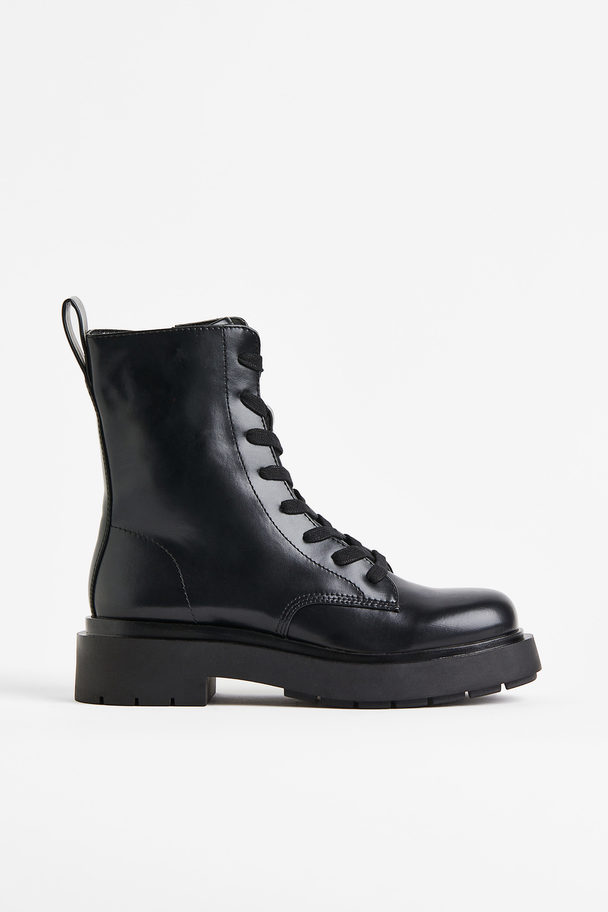 H&M Boots Black
