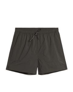 Active Stretch Short Donkertaupe