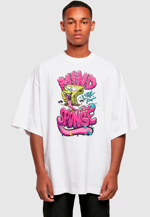 Merchcode Spongebob Squarepants - Mind Sponge Huge Tee