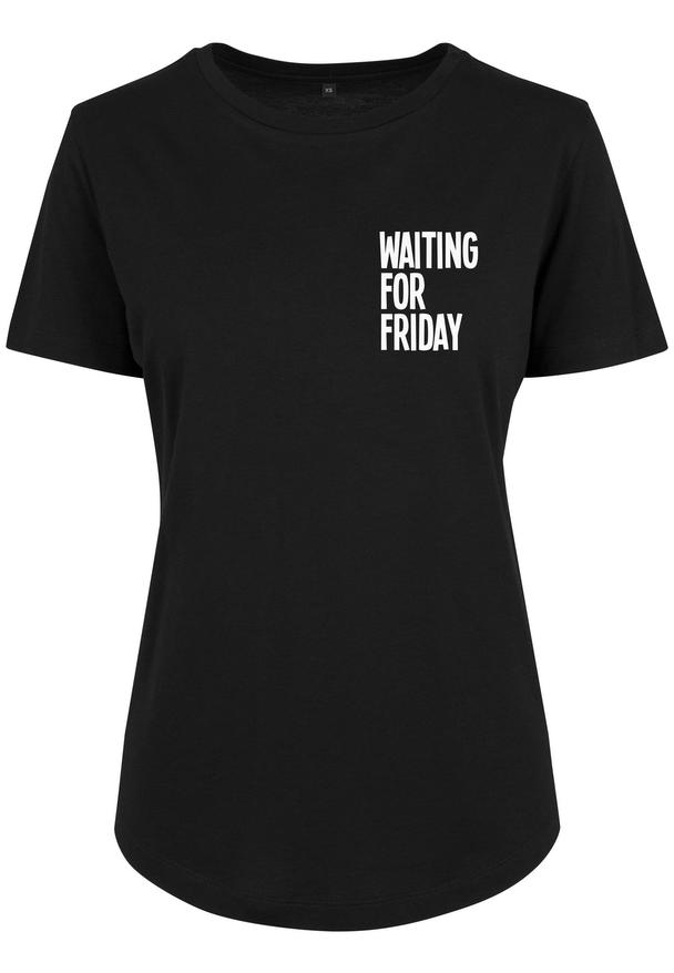 Mister Tee Damen Ladies Waiting For Friday Fit Tee