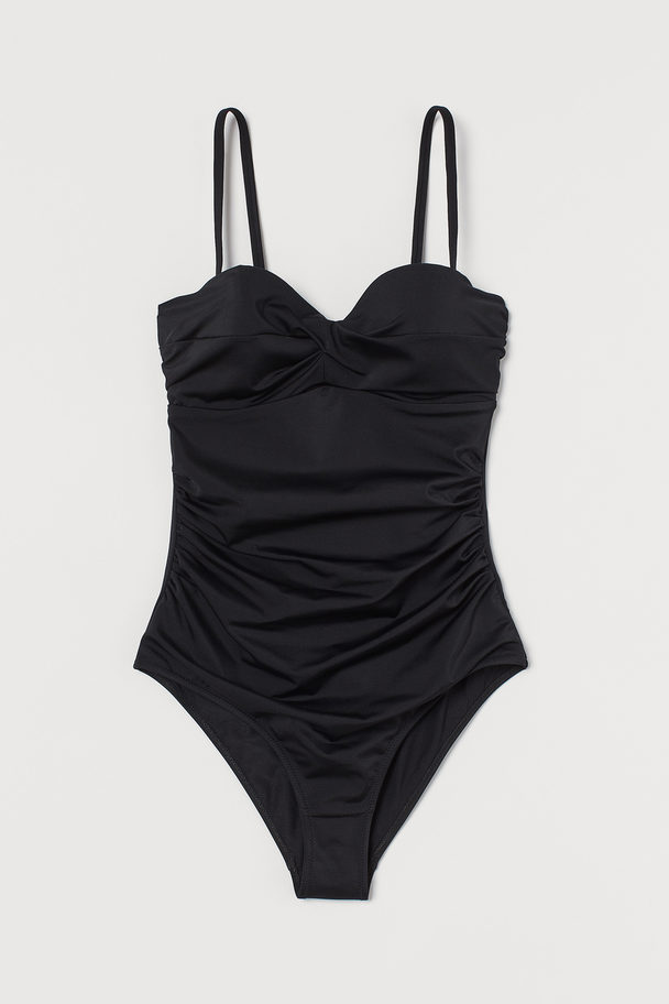H&M Shaping Swimsuit Black