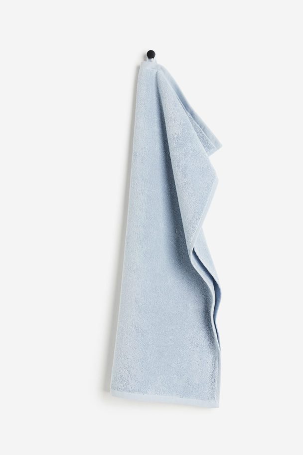 H&M HOME Handdoek Van Katoenen Badstof Lichtblauw