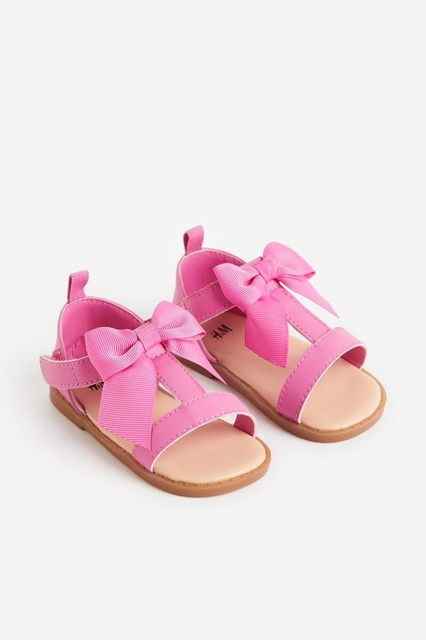 H&M Sandals Bright Pink