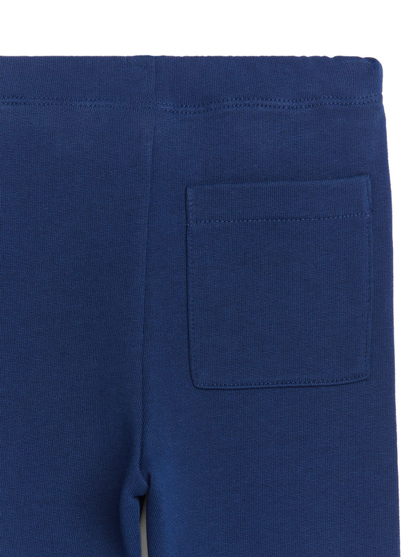 ARKET Terry Trousers Dark Blue