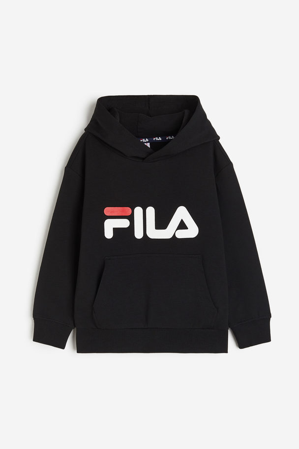 Fila Bajone Classic Logo Hoody Black