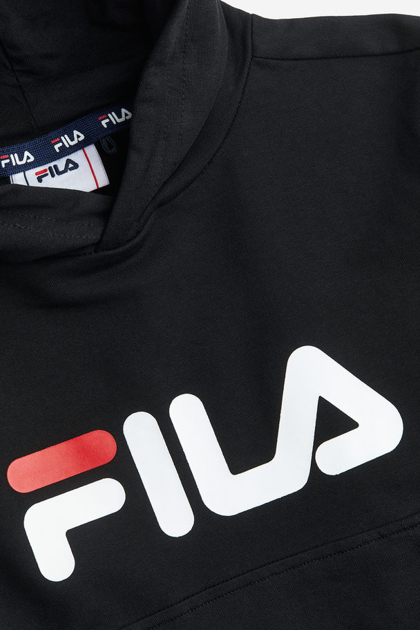 Fila Bajone Classic Logo Hoody Black