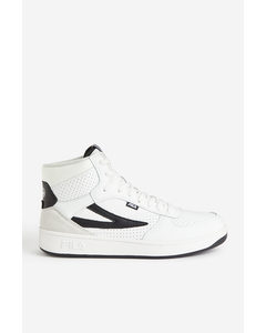 Sevaro Mid White-black