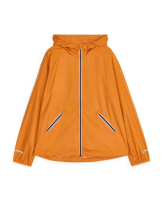 Arket Running Windbreaker Jacket Orange
