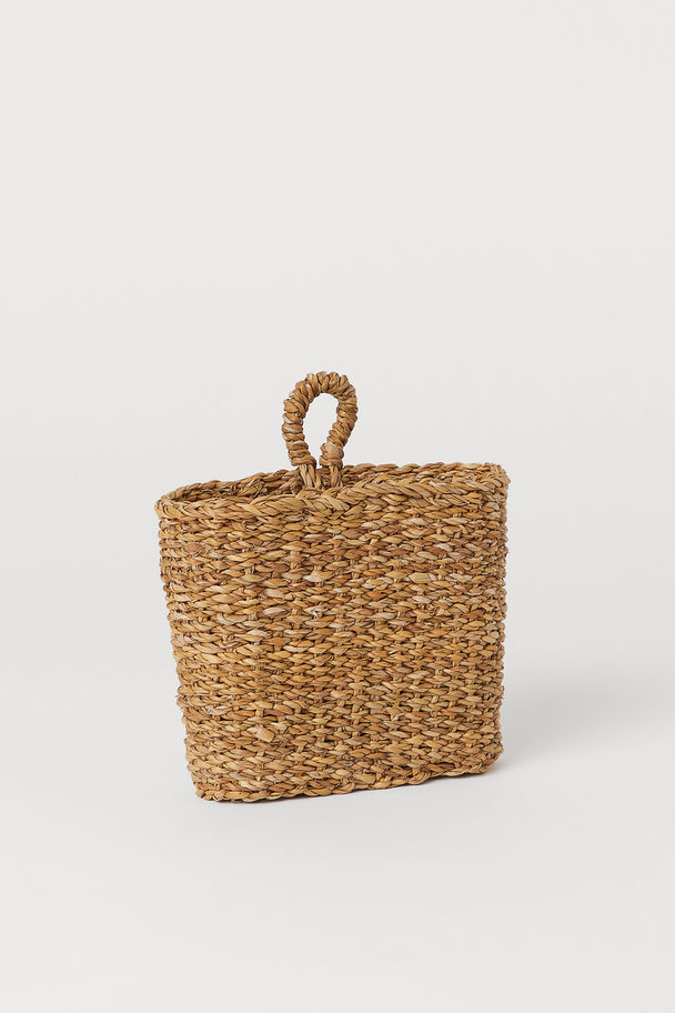 H&M HOME Seagrass Basket Beige