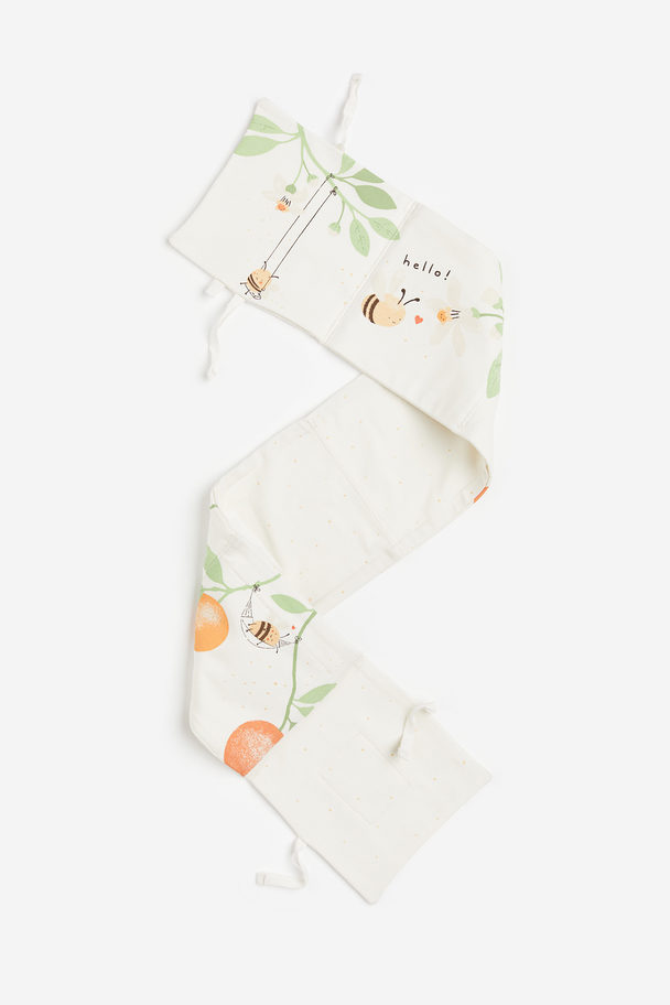 H&M Fold-out Soft Book Natural White/fruits