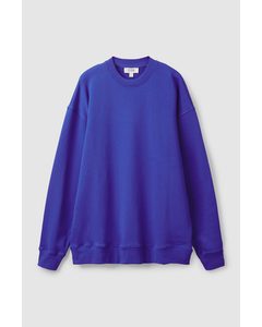 Oversized-fit Sweatshirt Cobalt Blue