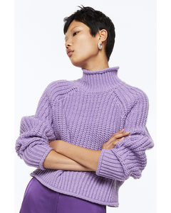 Knitted Jumper Purple