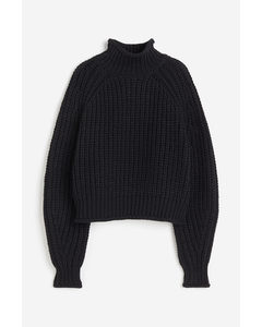 Knitted Jumper Black