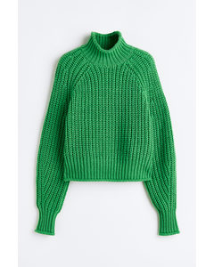 Knitted Jumper Green