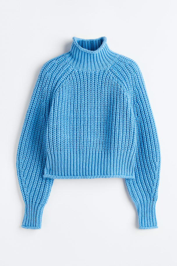 H&M Knitted Jumper Blue