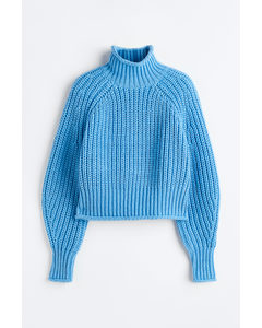 Knitted Jumper Blue