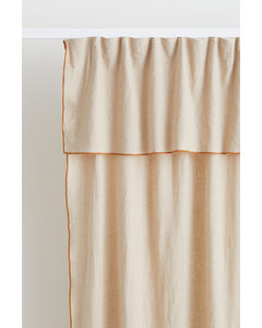 2-pack Linen-blend Curtains Beige