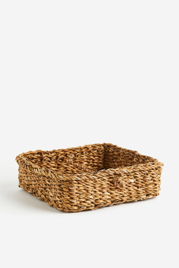 H&M HOME Seagrass Basket Brown