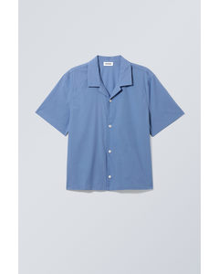 Charlie Short Sleeve Shirt Medium Blue