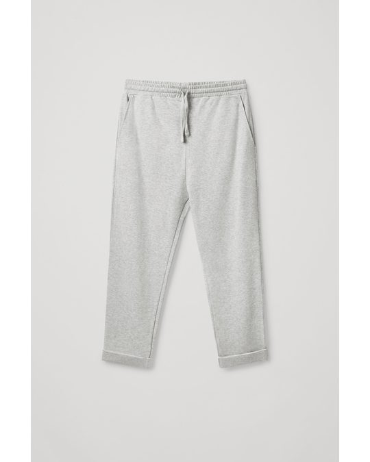COS Slim-fit Jersey Joggers Grey