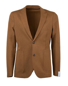 Paolo Pecora Hazelnut Single-breasted Suit Jacket