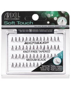 Ardell Soft Touch Individual Knot-free Tapered Medium Black