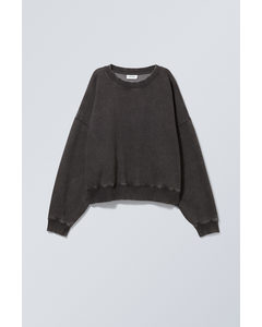 Wide Heavyweight Sweatshirt Dark Grey